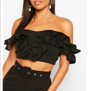 Ruffle Detail Bralet